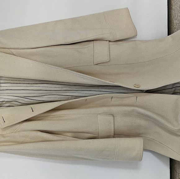 White long coat - Size M/L - Picture 3 of 5